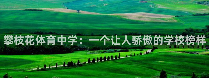 攀枝花体育中学：一个让人骄傲的学校榜样