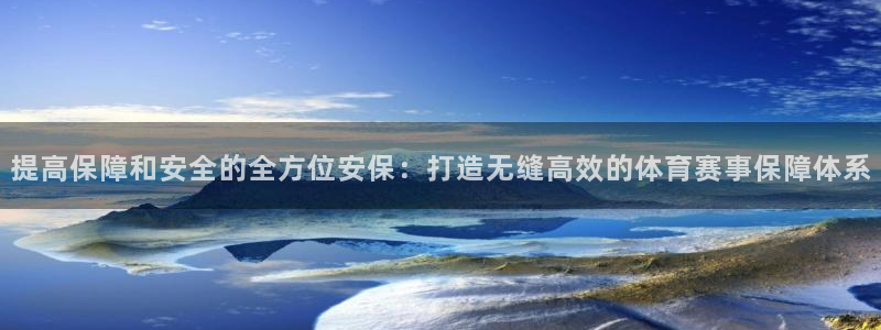 鲸鱼v：提高保障和安全的全方位安保：打造